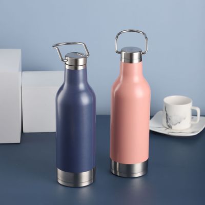 304/201 스테인레스 스틸 단열 병 500ml 현대 디자인 이중 벽 진공 열