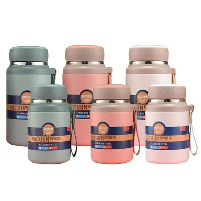 여행 및 사무실 필수 1000ml 스테인리스 스틸 진공 병 열 단열