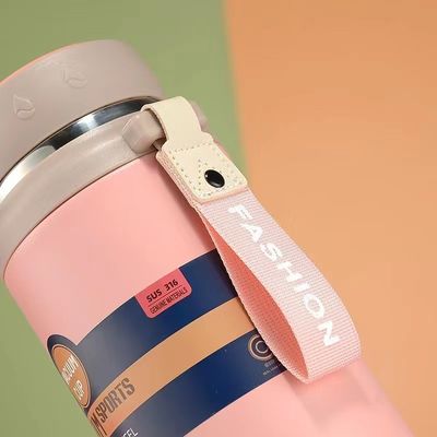 여행 및 사무실 필수 1000ml 스테인리스 스틸 진공 병 열 단열