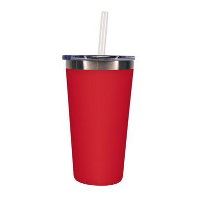 이 550ml 스테인리스 스틸 단열 텀블러로 이동 중에 좋아하는 음료를 즐기세요.