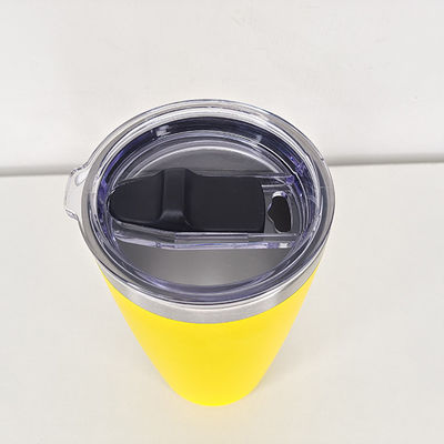 이 600ml 스테인리스 스틸 여행 컵과 짚을 즐길 수 있습니다.