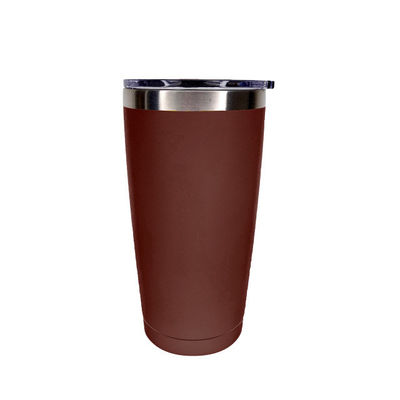 뜨거운 차가운 음료를 유지하기 위해 고립 600ml 금속 물병 풀과 함께 자동차 텀블러
