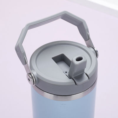 사용자 지정 색상 로고 20Oz 30Oz 이중 벽 수블리메이션 단열 휴대용 텀블러 여행 자동차 커피 머그 핸들