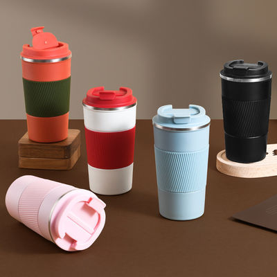 304 스테인레스 스틸 단열 커피 컵 좋은 단열 효과 380ml/510ml 용량