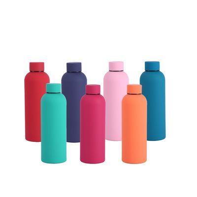 OEM 용납 스테인리스 스틸 진공 병 500ML 750ML 이중 벽 고무 페인트 병