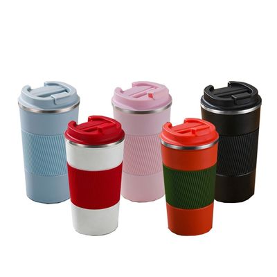 스테인레스 스틸 여행 커피 머그 진공 단열 재사용 커피 텀블러 380ml 510ml