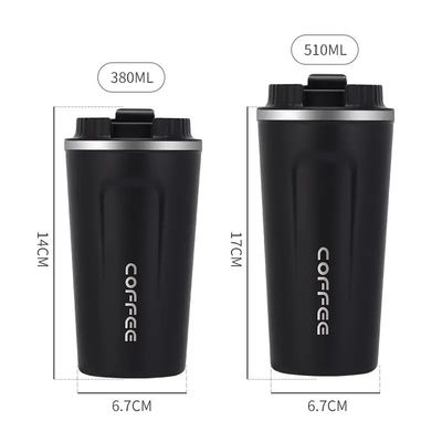 380ml 510ml 친환경 진공 단열 재사용 텀블러 기능 재사용 물병