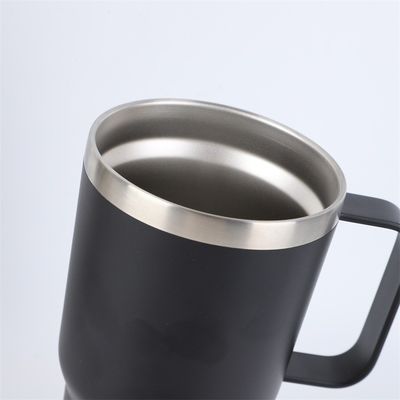 30oz Tumbler Handle Double Wall Vacuum Insulated Travel Mug 스톡과 내구성이 좋은 여행잔
