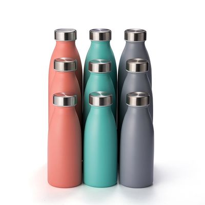 다양한 모델 맞춤형 750ml 두 배 벽 스테인리스 스틸 진공 병 단열 텀블러 작은 입 물 우유 병