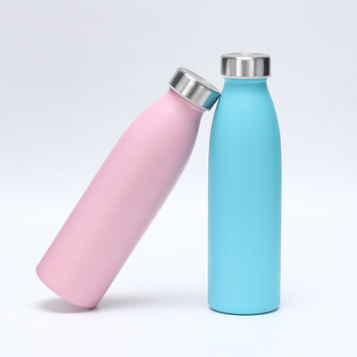 다양한 모델 맞춤형 750ml 두 배 벽 스테인리스 스틸 진공 병 단열 텀블러 작은 입 물 우유 병