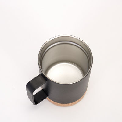 스테인레스 스틸 진공 단열 커피 머그 코크 베이스 12oz 16oz 넓은 입 디자인