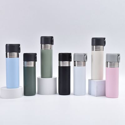500ml 금속 스포츠 병 직선 컵 진공 단열 테르모스 병