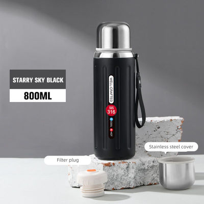 사용자 지정 로고 600ml 800ml 스테인리스 스틸 단열 물병