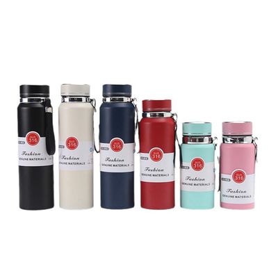 단열 물병 600ml/800ml/1000ml LED 온도 디스플레이 사용자 지정 로고 캠핑