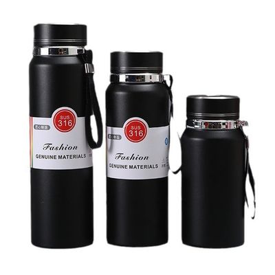 600ml 스마트 진공 병 테르모스, 이중 벽 스테인레스 스틸 온도 조절
