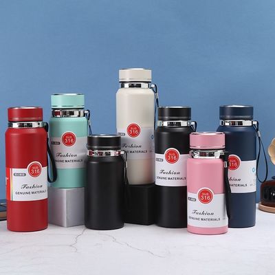600ml 스마트 진공 병 테르모스, 이중 벽 스테인레스 스틸 온도 조절