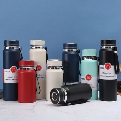 600ml 스마트 진공 병 테르모스, 이중 벽 스테인레스 스틸 온도 조절