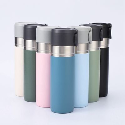 금속 스포츠 병 500ml 스테인리스 스틸 진공 병