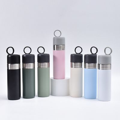 금속 스포츠 병 500ml 스테인리스 스틸 진공 병
