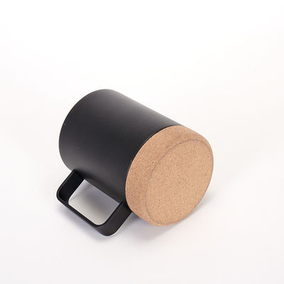 12oz/16oz 매트 블랙 스테인리스 스틸 코크 바닥 머그 맞춤형 색상 현대 디자인