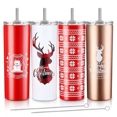 20oz Sublimation Tumblers Occasion Giveaways Custom Logo 대량 크리스마스 커피 머그