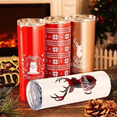 20oz Sublimation Tumblers Occasion Giveaways Custom Logo 대량 크리스마스 커피 머그