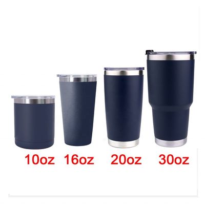 30oz 스테인리스 스틸 진공 단열 커피 머그 뚜?? 이 있는 쌍벽 텀블러 컵