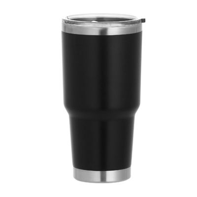 30oz 스테인레스 스틸 여행 텀블러 짚과 뚜?? 와 함께 진공 직선 컵