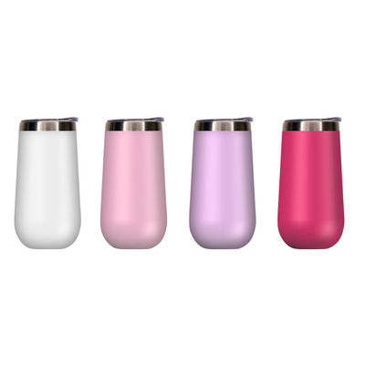 아이 10oz 6oz 계란 모양 와인 컵 진공 단열 스테인레스 스틸 수블리메이션 텀블러