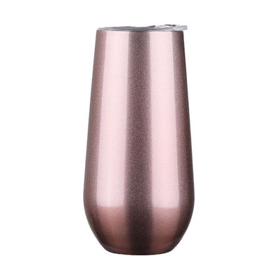 아이 10oz 6oz 계란 모양 와인 컵 진공 단열 스테인레스 스틸 수블리메이션 텀블러