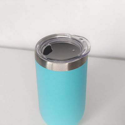 야외 여행 10oz 스테인리스 스틸 와인 텀블러 이중 벽 진공 단열 컵