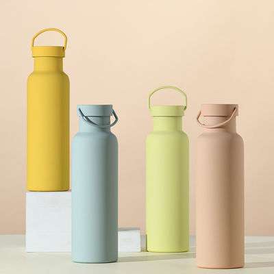 진공 격리 스테인레스 스틸 음료 병 용량 600ml 사용자 정의 가능한 물병