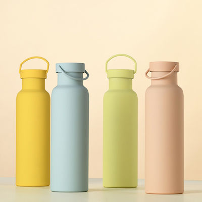 진공 격리 스테인레스 스틸 음료 병 용량 600ml 사용자 정의 가능한 물병