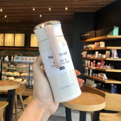 450ml 스테인리스 스틸 단열 아웃도어 스포츠 여행 물병 사용자 지정 로고