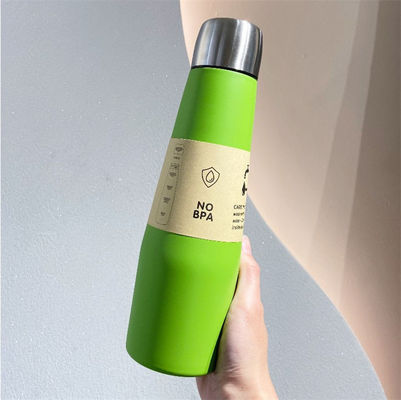 500ml 콜라 모양의 스테인리스 스틸 진공병 열모스