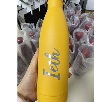 500ml 콜라 모양의 스테인리스 스틸 진공병 열모스